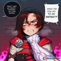 ruby rose from rwby by tillian