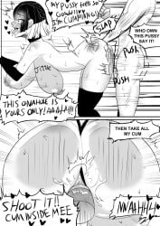 1boy 1girls aether_(genshin_impact) ahe_gao ahegao_face ass big_breasts black_and_white blush blushing_female breasts cumming cumming_while_penetrated doggy_style doggy_style_position doggy_style_sex doggystyle_position dominant dominant_male dominated domination drawing english english_text fat_ass fat_butt female female_dominated female_orgasm female_penetrated from_behind from_behind_position genshin_impact heart heart_symbol hoyoverse huge_breasts jiggle jiggling jiggling_breasts jiggling_tits large_breasts large_tits male male/female male_dom male_dominating male_dominating_female male_domination male_penetrating male_penetrating_female maledom massive_breasts massive_tits mihoyo nwoidn orgasm orgasm_face penetration penis pleasure_face pleasured_face pleasured_female sex short_hair slap slap_mark slapping slapping_ass slapping_butt spank spank_mark spank_marks spanked spanked_ass spanked_butt spanking spanking_ass spanking_butt standing standing_doggy_style standing_doggystyle standing_sex straight straight_sex submissive submissive_female text text_bubble thick_thighs thighs vagina vaginal_penetration vaginal_sex yelan_(genshin_impact)