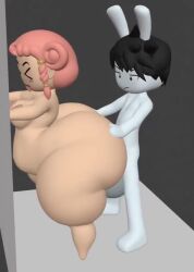 1boy 1boy1girl 1girls 3d 3d_animation 3d_background 3d_model against_wall ambiguous_penetration anthro anthro_on_human anthro_penetrating ass bangs big_ass big_balls big_butt big_penis black_hair blank_background blue_skin blush_stickers braided_bangs breasts bubble_butt closed_eyes completely_naked completely_nude completely_nude_female cute cyanu dark_areola dark_areolae dark_nipples electronic_arts female gray_background grey_background hair_braid huge_ass huge_balls huge_cock human human_female large_ass light-skinned_female light_blue_skin light_pink_hair light_skin mysims mysims_kingdom naked nude oc oc_x_canon original_character penetration penis pink_hair princess_butter rabbit_humanoid reupload sex short_hair slightly_chubby slightly_chubby_female small_breasts sound_request source_request spiked_hair tagme tagme_(character) thick_nipples thick_thighs thighs video