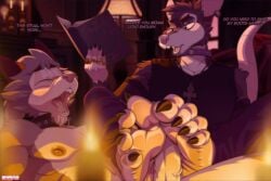 3rdharleyjoe 4_toes american_opossum anthro claws collar dialogue duo english_text feet foot_fetish foot_focus foot_play footjob genitals harley_(3rdharleyjoe) hi_res male mammal marsupial murid murine nipples penis rat ritual rodent sex soles text toe_claws toes