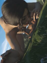 2girls 3d big_ass big_breasts big_thighs breasts brown-skinned_female brown_body brown_skin bust busty curvaceous curvy curvy_figure dark-skinned_female dark_skin female giantess hips huge_ass huge_breasts huge_thighs large_ass large_breasts large_thighs light-skinned_female light_skin macro macro_female mature mature_female me_and_my_giantess_maid original original_character original_characters slim_waist thick thick_hips thick_legs thick_thighs thighs voluptuous waist wide_hips