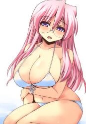 big_breasts bikini female lucky_star miyuki_takara