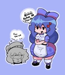 artist_request black_eyes blue_hair female female female_only fnf fnf_mod friday_night_funkin friday_night_funkin_mod light-skinned_female light_skin moana_melville oc original_character tagme