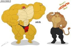 2boys abs biceps big_muscles bowser extreme_muscles hair huge_muscle hyper_muscles juano large_muscles long_hair male mario_(series) muscles muscular muscular_arms muscular_legs muscular_male muscular_thighs nintendo pecs red_hair