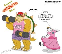 bowser hair juano mario_(series) nintendo red_hair tail weights