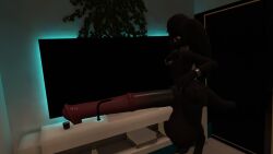 dinwar hobkin horsecock hyper hyper_balls hyper_penis small_but_hung vrchat