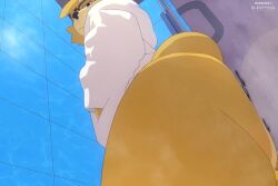 1boy animated anthro big_ass big_ass_(male) chubby_anthro chubby_male huge_ass longer_than_30_seconds male_focus male_only shorter_than_one_minute shower sleepyras sound tagme video voice_acted