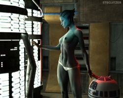 asari from mass effect by steglitzer
