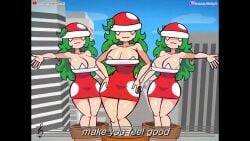 :3 ad animated big_breasts bounce bouncing_breasts breasts cleavage clothed clothed_female commercial dancing dress english_text female funny green_hair hair_between_eyes hi_res highres hips hips_wider_than_shoulders humanized jumping light-skinned_female long_hair mario mario_(series) meme messy_hair minus8 mp4 music nintendo nintendo_switch no_sex parody parody_porn piranha_plant piranha_plant_girl plant plants red_dress rule_63 safe smile smiling_at_viewer sound strapless strapless_dress super_mario_rpg thick_thighs thighs tongue twitter video youtube