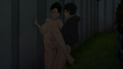 animated big_breasts cum_inside girlfriend ntrman park_minjee sex_in_public tenants_of_the_dead
