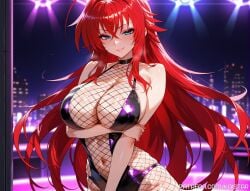 1girls ai_generated big_breasts big_breasts blue_eyes breasts breasts cleavage female female_focus female_only fishnets high_school_dxd huge_boobs huge_breasts kaistar large_boobs large_breasts light-skinned light-skinned_female light_skin looking_at_viewer patreon red_hair rias_gremory smile smiling smiling_at_viewer smirk solo solo_female solo_focus standing white_skin white_skinned white_skinned_female