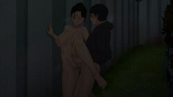 animated big_breasts girlfriend ntrman park_minjee sex_in_public tenants_of_the_dead