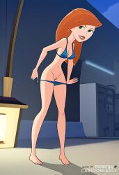 ai_generated animated cartoony character grabbing kim_possible orange_hair panties panties_around_leg panties_aside panties_down panties_removed pulling pulling_clothing pulling_down_pants pulling_panties shego stripping taking_clothes_off taking_off_panties