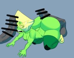 censored disembodied_penis huge_ass imminent_sex jaybotmechaniac mrjaysin peridot_(steven_universe) shortstack steven_universe tagme thick_thighs