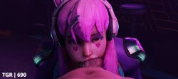 1girls 3d asian blizzard_entertainment cum cum_in_mouth cum_in_throat cum_inside d.va deepthroat deepthroat_no_hands deepthroat_smile edm edm_d.va egirl female fringe hana_song korean naked oral overwatch overwatch_2 petite pink_hair seductive_eyes seductive_mouth sucking_penis swallowing_penis_while_deepthroat thegamer690 throat_barrier twintails