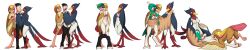 absurd_res anthro avian beak beak_growth bird_feet bottomwear breast_grab breasts claws clothed clothing cunnilingus decidueye dress_shirt facesitting feather_growth feathered_wings feathers female female/female fully_clothed gender_transformation generation_1_pokemon generation_3_pokemon generation_7_pokemon group group_sex growth hand_on_breast hi_res human_to_anthro long_image male male/female mtf_transformation nintendo nude oral pants pidgeot pokémon_(species) pokemon pokemon_(species) sex shirt simple_background species_transformation swellow tail tail_growth threesome tomek1000 topwear transformation transformation_sequence trio vaginal_penetration vest video_games white_background wide_image winged_arms wings