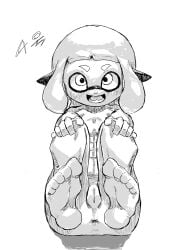 agent_4_(splatoon) inkling inkling_girl nintendo sassan splatoon splatoon_2 tagme