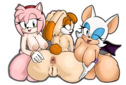 amy rose from sega by xenrevv
