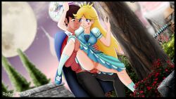 1boy1girl canon_couple clothed_sex dress dress_lift marco_diaz no_panties penis rodyp sex star_butterfly star_vs_the_forces_of_evil vagina wand
