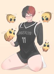 1girls big_breasts big_thighs d444v111 la_colmena late latesitoo one_coin one_coin_crew onecoin onecoincrew sdlg short_hair taller_girl the_hive thigh_highs thighs tomboy twitch two_tone_hair youtuber youtuber_hispanic