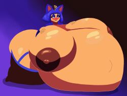 animal_crossing ankha big_breasts blushing breasts female huge_belly huge_thighs hyper_belly hyper_breasts hyper_pregnancy lying_on_stomach nintendo nipple nipples pregnant pregnant_female pregnant_prostitute prostitute tagme thick_thighs thighhighs user3345