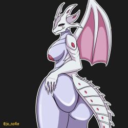 anthro bakugan dragoness fur furry medium_breasts nsfw scalie scalies wavern wyvern yiff