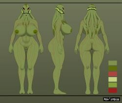 alien alien_girl alien_humanoid ass ben_10 big_ass big_breasts big_butt breasts busty butt cephalopod_humanoid chimera_sui_generis completely_naked completely_nude completely_nude_female curvaceous curvy curvy_body curvy_female curvy_figure green_body green_nipples green_skin huge_breasts myaxx naked nipples nude nude_female paulundead33 pussy red_eyes tentacle tentacle_hair thick_ass thick_thighs turnaround vagina