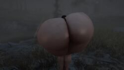 1girls animated ass_up bethesda_softworks big_ass bruh_moment busty dark_hair fat_ass huge_ass jiggling_ass large_ass makad321 massive_ass nier nier:_automata nier_(series) presenting_hindquarters raining shaking shaking_butt shorter_than_10_seconds showing_off_ass skyrim sound the_elder_scrolls thick_ass video