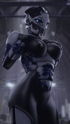 1boy 1boy1girl 1girls 3d ada-1 breasts bungie busty destiny_(game) exo female robot robot_girl solo solo_female strangersfm