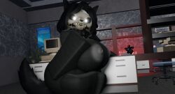 3d big_ass big_breasts echorr34 furry huge_breasts mini_giantess office roblox robloxian scp-1471 scp_foundation skull_head source_request standing tagme