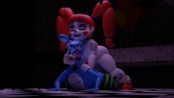 1boy 1futa 3d 3d_(artwork) anal anal_sex animated animation anthro baby_(fnafsl) circus_baby circus_baby_(fnaf) circus_booby femboy five_nights_at_freddy's from_behind from_behind_position futa/male futa_on_femboy futa_on_male futanari green_eyes male scrapkill sound sound_effects source_request toy_bonnie toy_bonnie_(fnaf) video