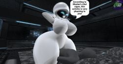 anon big_breasts breasts disney eve_(wall-e) female pixar tagme text wall-e zer0264