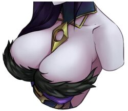 breasts colored_skin kyoffie league_of_legends morgana non-nude riot_games sfw tagme