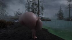 1girls 3d animated ass_shake barefoot bethesda_softworks blindfold bruh_moment completely_nude completely_nude_female female female_only full_body huge_ass hyper_ass hyper_breasts makad321 naked naked_female nier nier:_automata nier_(series) nude nude_female outdoors raining shaking shaking_butt skyrim solo solo_female the_elder_scrolls twerking video white_hair yorha_2b