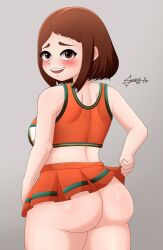 ochako uraraka from my hero academia by shangai art