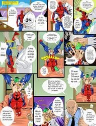 2boys catheter cock_and_ball_torture forced_yaoi kingpin male male_only male_urethral_insertion malesub marvel peter_parker rape sirio spider-man spider-man_(series) tagme urethral_insertion wilson_fisk yaoi