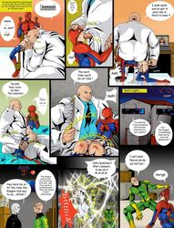 chameleon electro_(marvel) forced_yaoi gay kingpin male male_only marvel peter_parker reverse_forced_oral sirio smooth_skin spider-man spider-man_(series) tagme wilson_fisk yaoi