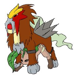 color cum eeveelution entei feral fur generation_2_pokemon generation_4_pokemon insertion interspecies leafeon legendary_pokemon male nintendo nude penis pokemon pokemon_(species) sex size_difference tagme