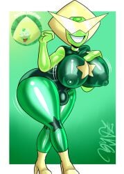 1futa big_ass big_breasts breasts bulge clothed clothing doll dollification erect_nipples erect_nipples_under_clothes fully_clothed futa_only futanari huge_ass huge_hips humanoid identity_death implied_transformation knick_knack leaning leaning_forward null_bulge peridot_(steven_universe) permanent_smile plastic self_upload smile smiling solo standing steven_universe sunnification thick_thighs transformation wide_hips zaicomaster14