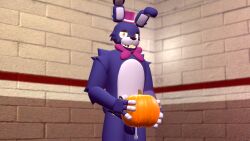 bonnie_(fnaf) cum cum_inside dick five_nights_at_freddy's fnaf gay halloween halloween_2023 original_character penis pumpkin richardbunbon