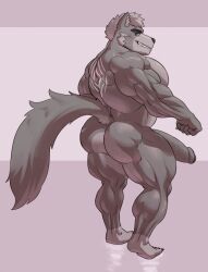 abs biceps bodybuilder furry guzreuef male male_focus male_only muscle muscles muscular muscular_arms muscular_ass muscular_back muscular_legs muscular_male muscular_thighs nipples pecs veins veiny_penis