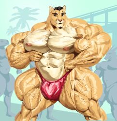 abs biceps bodybuilder furry guzreuef hyper hyper_muscles male male_focus male_only muscle muscles muscular muscular_arms muscular_ass muscular_back muscular_legs muscular_male muscular_thighs nipples pecs veins veiny_penis