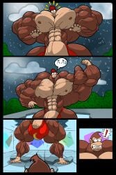 abs biceps bodybuilder bulge diddy_kong donkey_kong flaccid furry guzreuef hyper hyper_balls hyper_genitalia hyper_muscles hyper_penis hyper_testicles male male_focus male_only muscle muscle_growth muscles muscular muscular_arms muscular_ass muscular_back muscular_legs muscular_male muscular_thighs nipples pecs veins veiny_penis