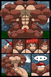 abs biceps bodybuilder diddy_kong donkey_kong flaccid furry guzreuef hyper hyper_balls hyper_genitalia hyper_muscles hyper_penis hyper_testicles male male_focus male_only muscle muscle_growth muscles muscular muscular_arms muscular_ass muscular_back muscular_legs muscular_male muscular_thighs nipples nude pecs veins veiny_penis