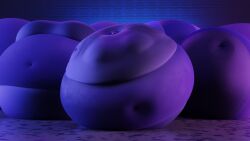 big_breasts blueberry_inflation breasts female pressure_purse spherical_inflation sunken_head sunken_limbs tagme