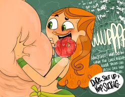 1boy 1girls anal_sucking anilingus ass ass_eating ass_focus ass_worship big_ass booty_munching boyfriend-girlfriend butt canon_couple cartoon_network cellulite cheeks couple crazy_eyes dialogue eating_ass fat_man gigantic_ass hand_on_ass horny horny_female huge_ass in_heat izzy_(tdi) large_ass light-skinned_male long_tongue male_anilingus massive_ass munching_ass ota_(artist) owen_(tdi) rimjob rimming tagme text tongue tongue_kiss tongue_out tonguejob total_drama_island unseen_male_face wet_tongue