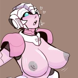 1girls ahe_gao arcee arcee_(g1) big_breasts breasts edit female female_only heart-shaped_pupils huge_breasts large_breasts nipples robot robot_girl solo tagme tagme_(artist) transformers transformers_g1 unknown_artist