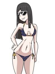 alternate_costume bikini eizouken_ni_wa_te_wo_dasu_na! facebook female inkrait keep_your_hands_off_eizouken pale-skinned_female pale_skin sayaka_kanamori solo