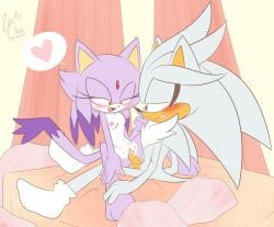blaze the cat from sega by luckyclau