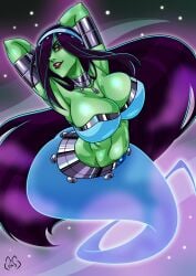 1girls arabian arabian_female arabian_mythology armpits athletic athletic_female big_breasts black_hair bracelet bracelets breasts bust busty cleavage curves curvy danny_phantom desiree digital_media_(artwork) djinn eyebrows eyelashes eyes female genie genie_girl genie_tail ghost ghost_girl ghost_tail green_body green_skin hair hips hourglass_figure legs lips long_hair middle_eastern middle_eastern_female middle_eastern_mythology nickelodeon red_eyes saro solo tail very_long_hair villain voluptuous waist wide_hips